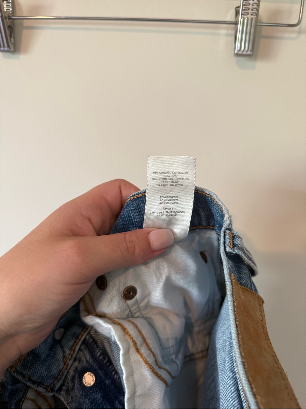 70. | Aritzia | Denim Forum | The Yoko High Rise Slim | 27 - Picture 7 of 7